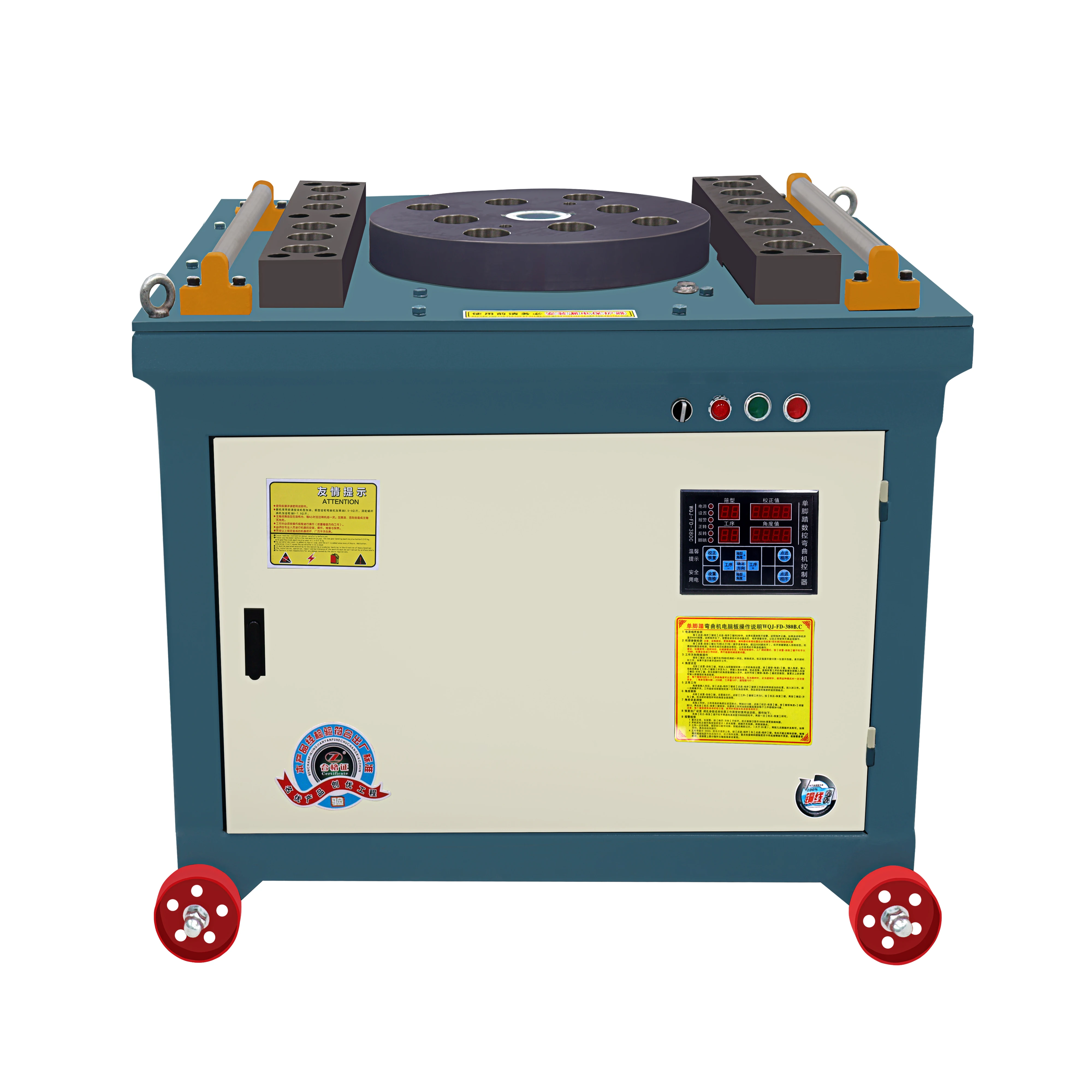 Cheap Price Cf32 Type Auto Rebar 18-40 mm Steel Bar Bending Machine \/ Spiral Square 4M Stirrup Rod Bender Dubai From China