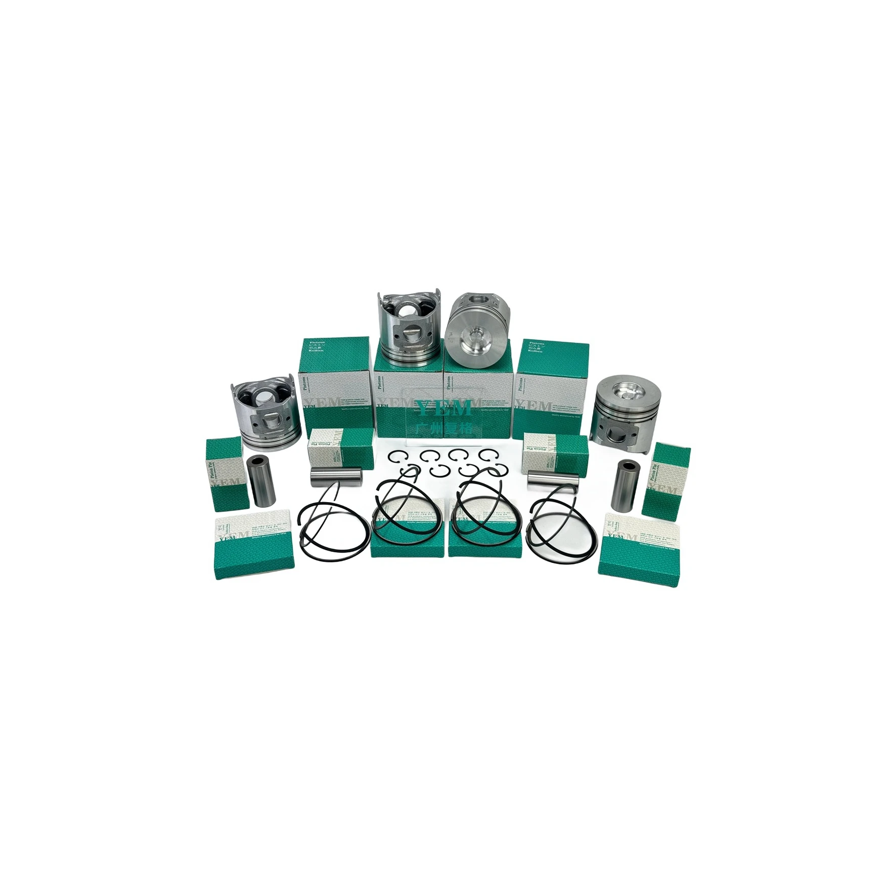 4FG1 4HA1 4HE1 4HF1 Piston Kit for Isuzu Engine Part Engine Parts China Manufacturer