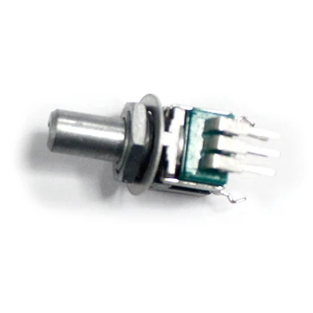 RK09L-5k2 15mm Size Metal Shaft dual concentric shaft rotary potentiometer electronic