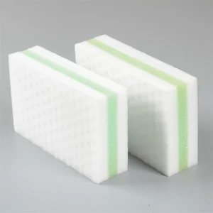 High Quality Hot Pressed Melamine Sponge With Pu Sponge High Density Nano Cleaning Sponge