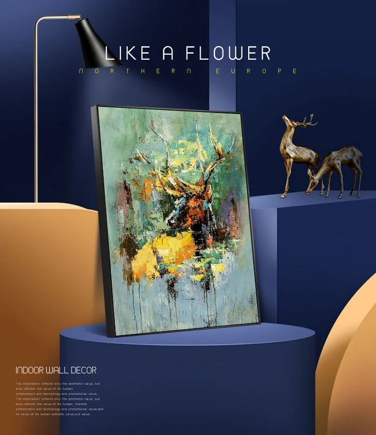 Decor Modern Canvas Painting Abstract Art Wall Pictures Wall Art Living Room Painting Oil Art  Decoration