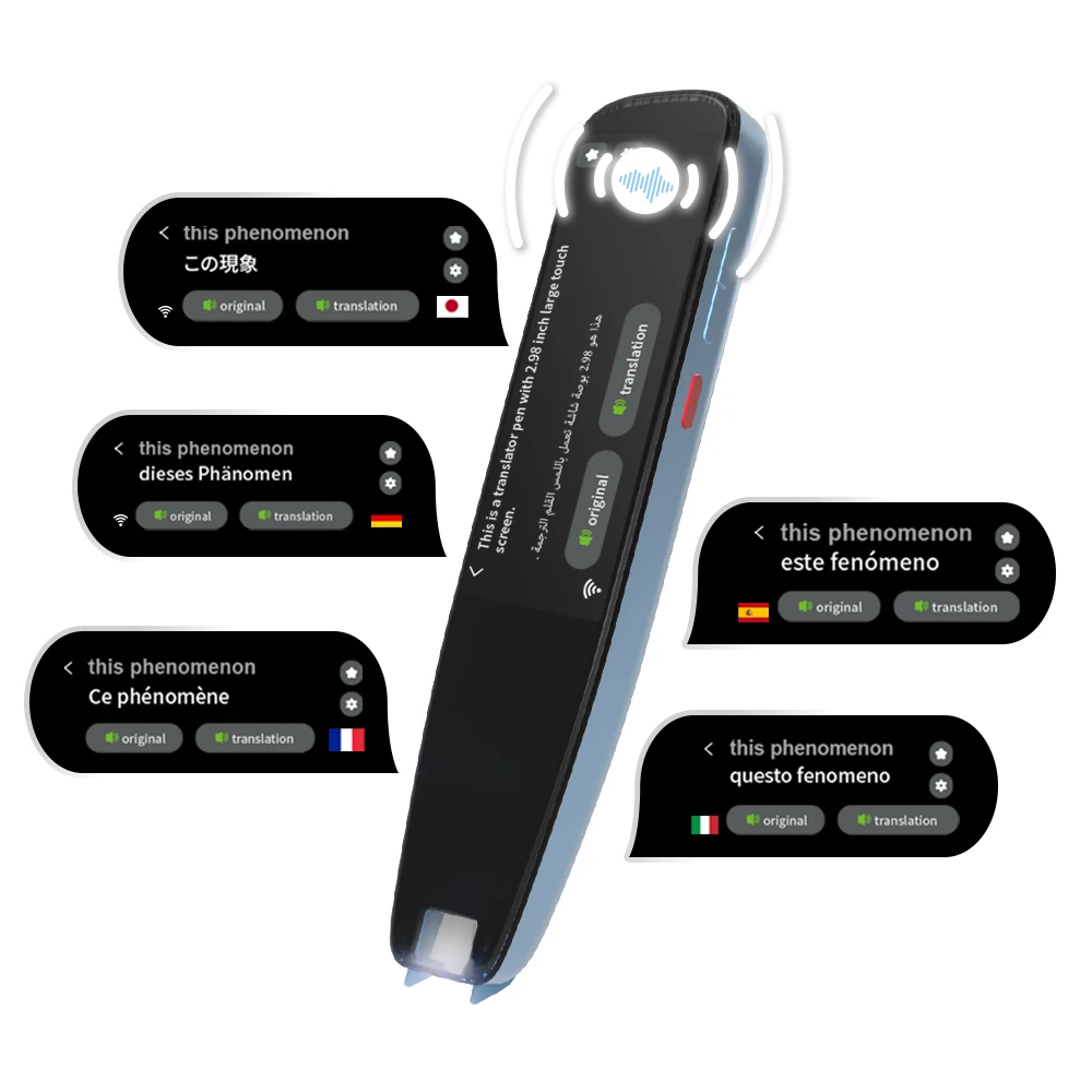 Ereader Device Scan Reader Pen 4 [Collins Dictionary Built