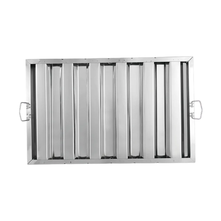 Filtro Deflettore A Baldacchino Per Cappa 445x445 Mm - Acciaio Inox Per Cucina