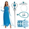Bleu (Ensemble robe et accessoires uniques)