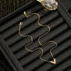 Collana a V-Oro