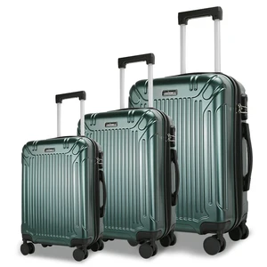 2026 New Style Password-Lock Opening ABS & PC Travel Suitcase China Factory Airline Approved Trolley Luggage Bag