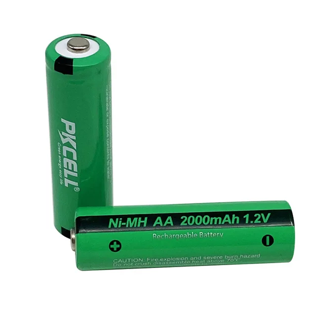 4 Batterie Ricaricabili AA Ni-MH 2800mAh Con Custodia – Fino A 1200 Cicli, Ad Alta Capacità Per Dispositivi Di Tutti I Giorni - 4