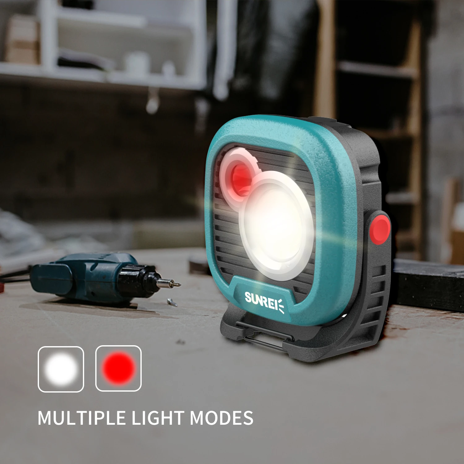 SUNREI SUNREE C1600 360 Degree Work Light Portable LED Light Tripod Construction Light Work Lamp