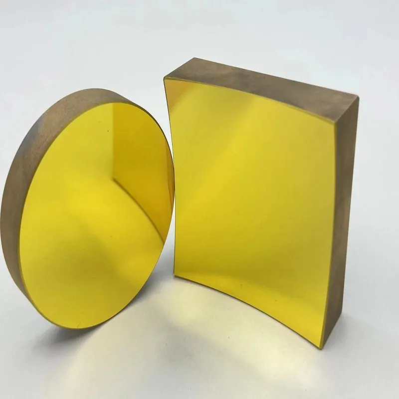 Factory custom High reflective IR Gold coated optical mirror for laser radar medical equipment details