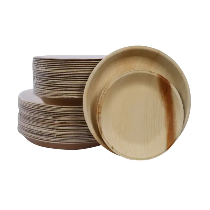 Disposable Palm Leaf Heavy Duty Biodegradable Eco Friendly Party Plates