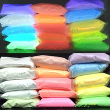 12 Colors Skin Safe UV Fluorescent Powder Ultraviolet glow in the dark Luminous Pigment powder for Resin Nails Acrylic Paint