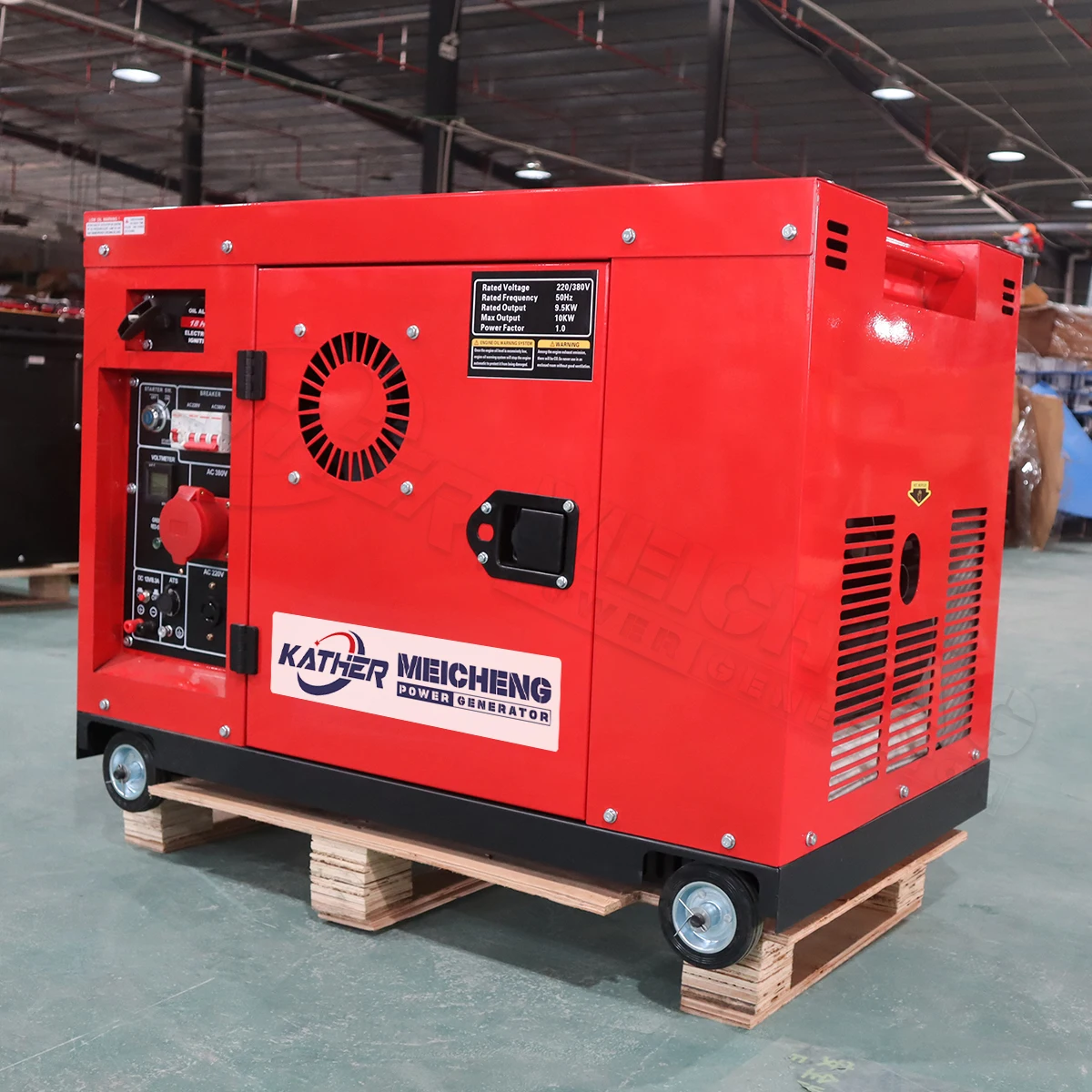5kw 8kw 10kw Portable Silent Gasoline Generator Low Noise 110/220V 12kw 15kw 20kw 50/60Hz Remote Start/ATS Super Silent Power
