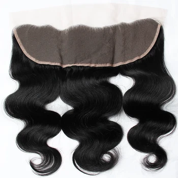 Methinks Hair Body Wave Transparent HD Lace 13x4 Frontals Small Knots Pre-plucked with Baby Hair