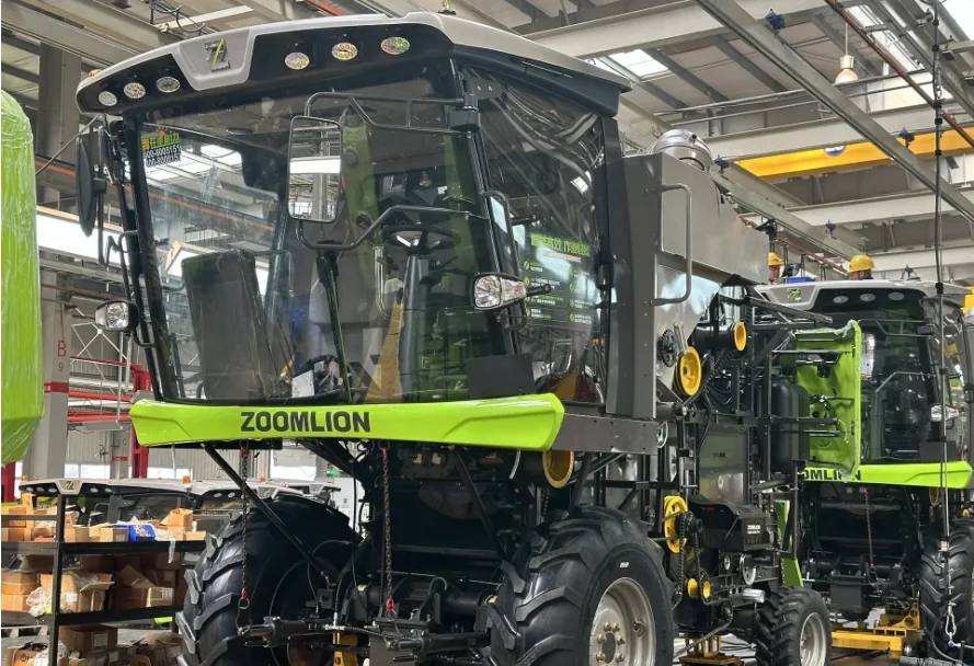 Zoomlion TE100 190HP Biçerdöver - 7 Sıralı, Yavaş Gürültü, Çok