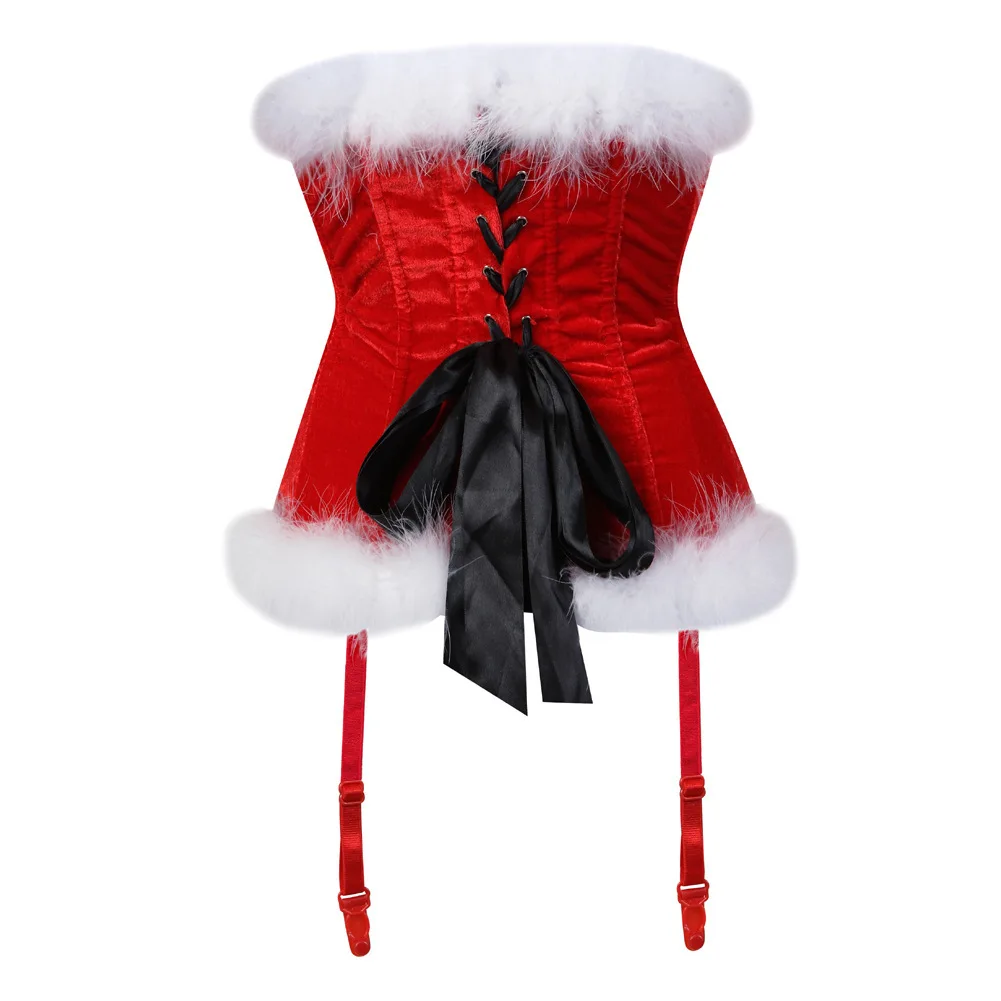 Christmas Lingerie Corset Top Christmas Outfits for Women Red Mrs Santa Claus Christmas Lingerie Corset Bustier Bodyshaper Christmas Lingerie Corset Top Christmas Outfits for Women Red Mrs Santa Claus Christmas Lingerie Corset Bustier Bodyshaper