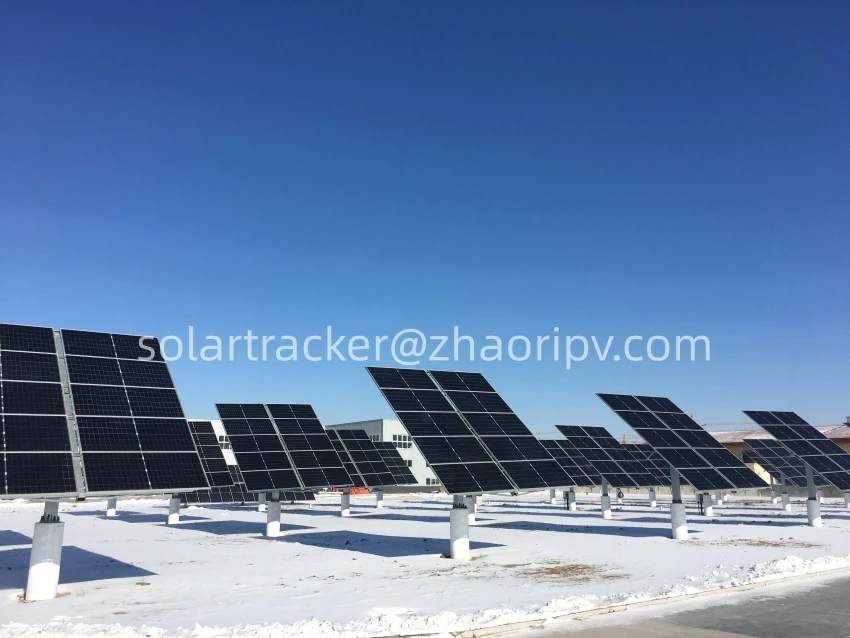 Portable Automatic Energy Dual Axis Solar tracker Ground Mounting System Controller