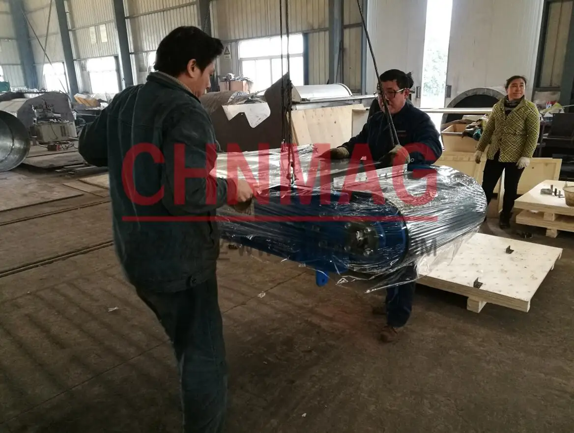 
 Конвейерный магнитный сепаратор-Железный Металл, металлолом, магнитный сепаратор, разделение от потока конвейерного материала  