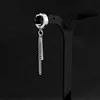 E026-Black 1 (there are ear holes earring)