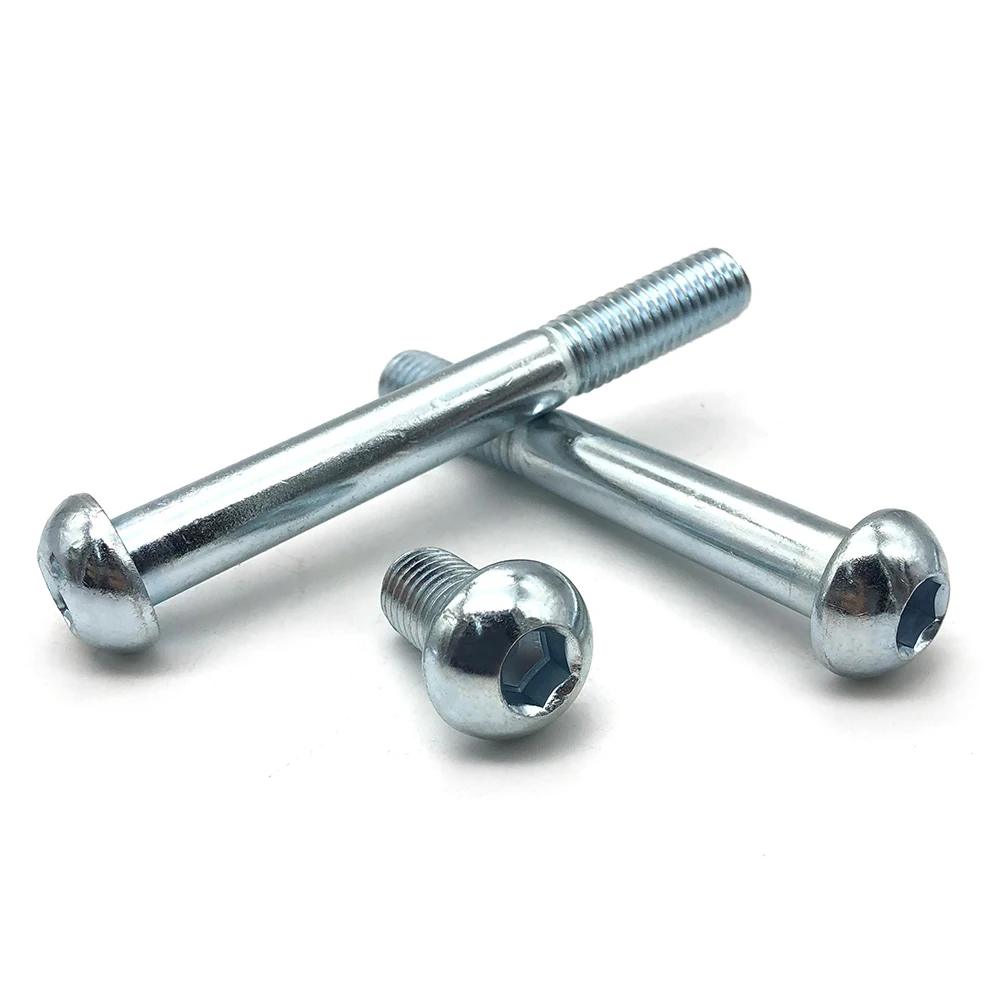 Cup Allen M2 M3 M4 M5 M6 M8 M10 Stainless Steel Hex Drive Hexagon Socket Round Button Head Machine Screws