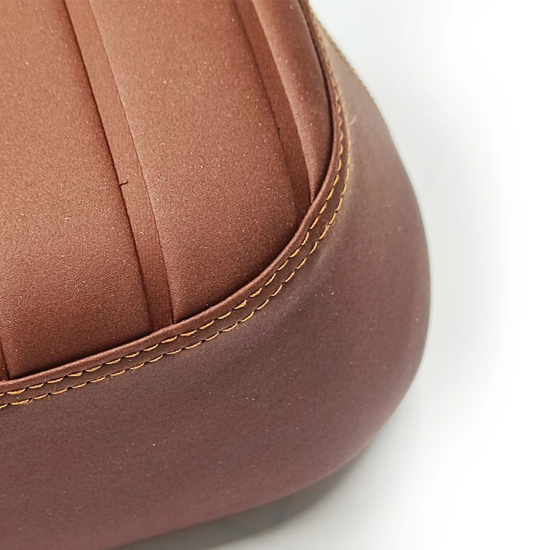 Photo inspiration: Picture Idea: Custom Brown Grizzly Electric Motorcycle Seat