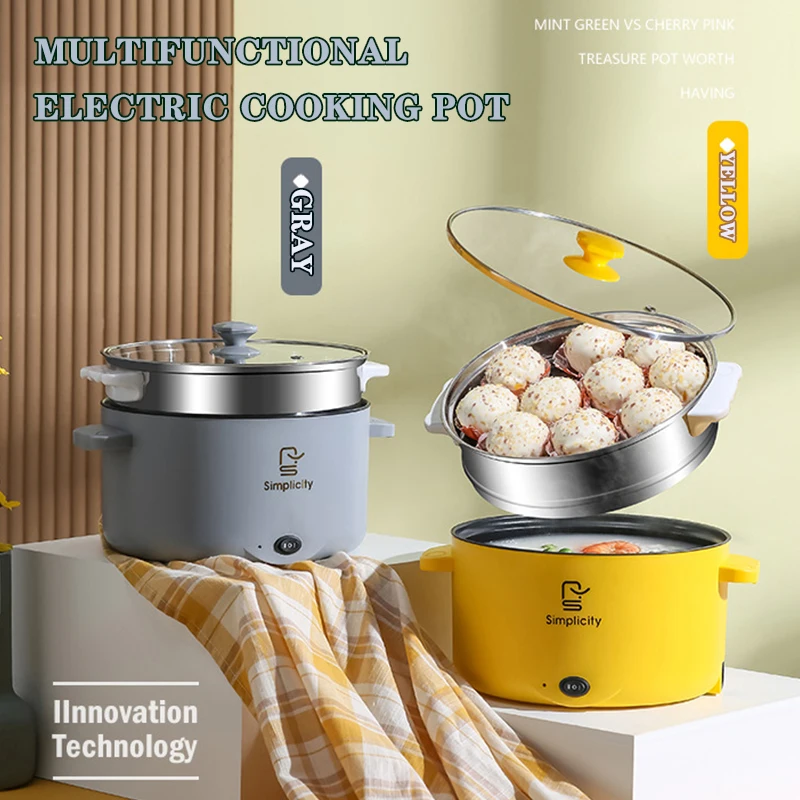 Wholesale Stainless Steel Electric Hot Pot Multifunction Nonstick