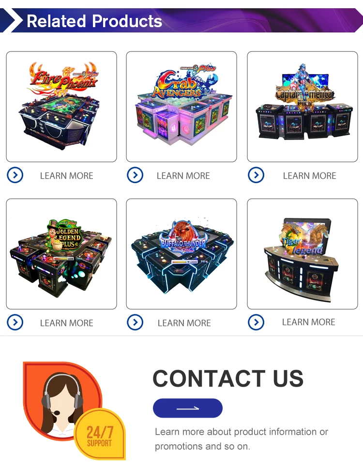 Foldable Fish Table Fish Gaming Shark Arcade Fishing Game Machine Buy