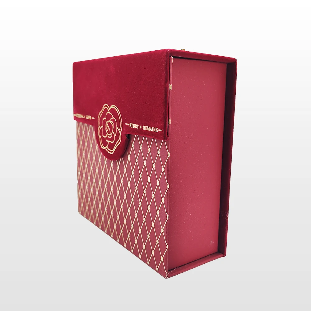 Custom Printing Packaging Gift Box Paper Boxes Logo Rigid Cardboard Luxury Flap Open