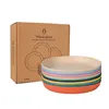 Vertical striped discs (8-piece set) 8 colors, light green