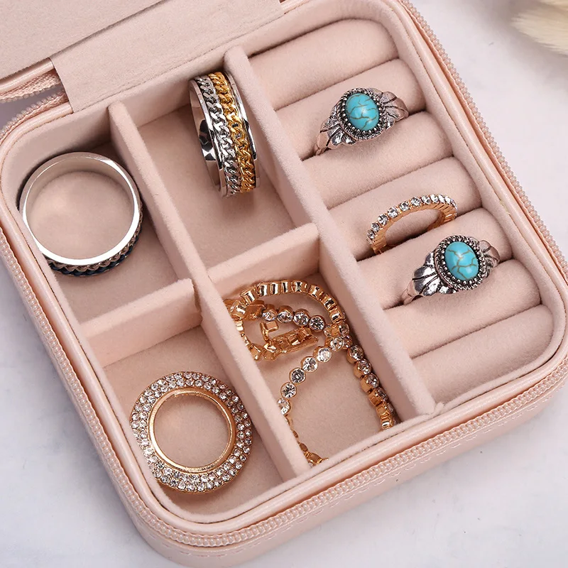 Branded jewelry packaging with multiple color options