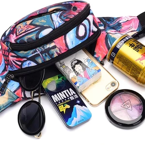 Eastshine Suitable for Outdoor Sports Fitness with Adjustable Shoulder Strap Unisex Large Fanny Packs and Hip Packs