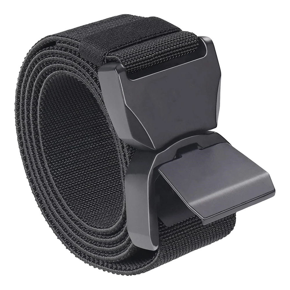 Durable High Quality Quick Release Tactical Belt Work Nylon Web Golf Belt with Heavy Duty Seat Belt Buckle