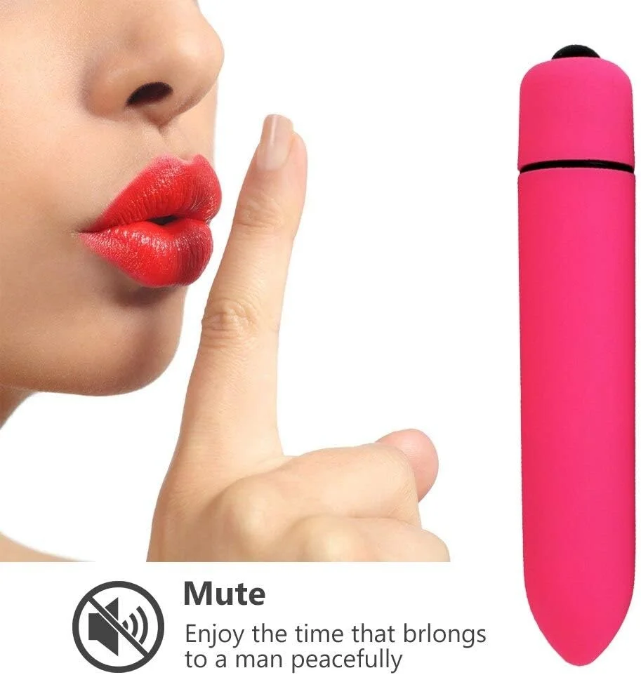 Waterproof 10 Colors 10 Speeds Mini Bullet Vibrator Female Clitoris Stimulator Dildo Vibrator Female Sex Products Sex Toys