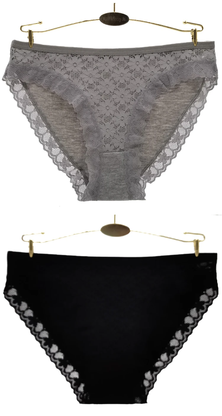 Wholesale Stock Ladies Cotton Lacy Ladies Undergarments Panties From