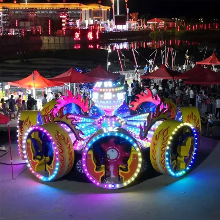 Funfair Thrill 360 Degree Rotation Amusement Ride Inspired Wandering Earth Outdoor Park