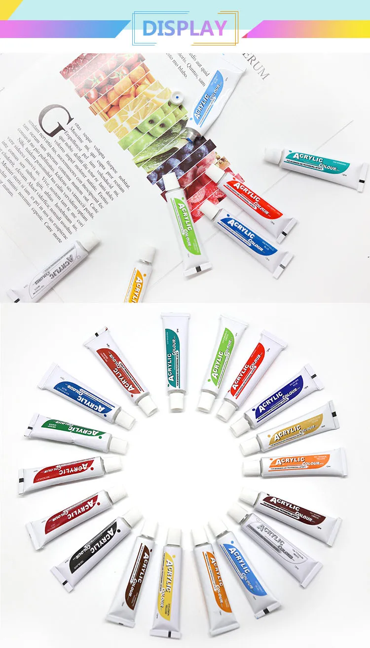 free acrylic paint samples