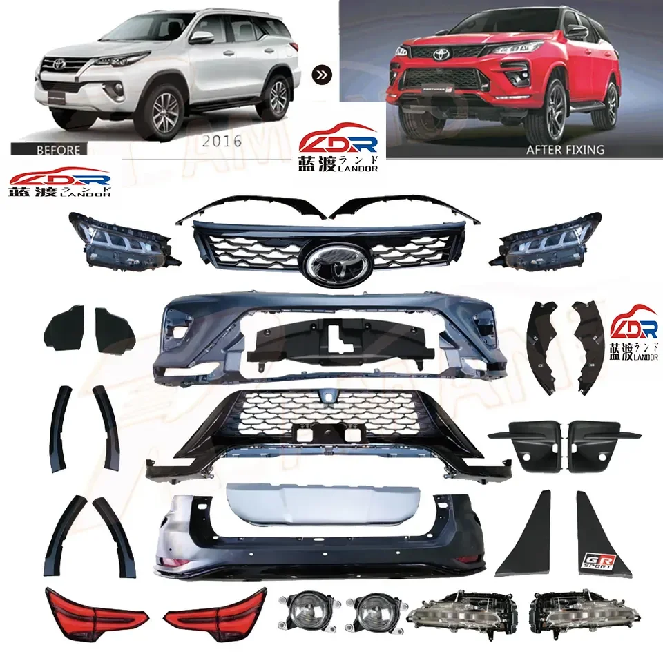 Fortuner Car Body Kit Parts Body Kits For Toyota Fortuner 2015-2020 ...