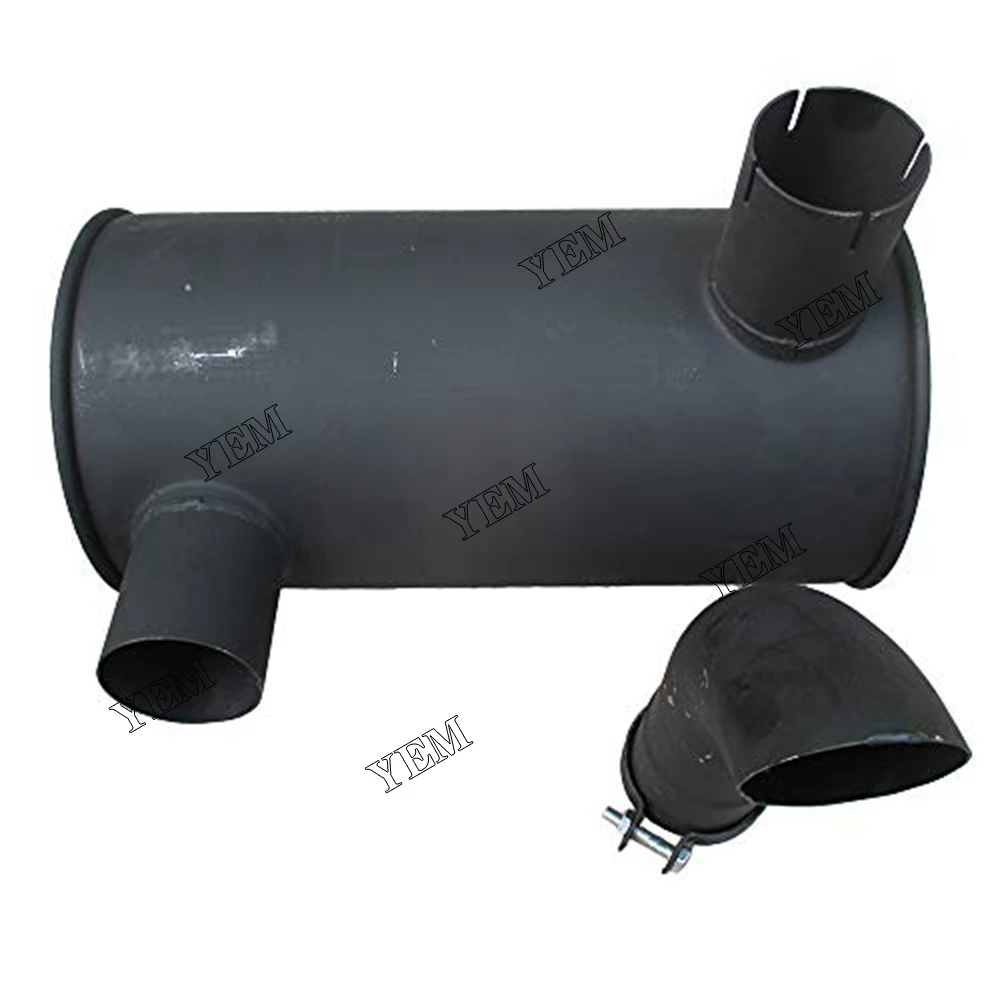 Equipment Machinery Parts 6732-11-5550 MUFFLER FITS for Komatsu EXCAVATOR PC100-6 PC120-6 PC130-6 4D102 ENGINE