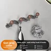 (Circular) Gunmetal Gray 4-Hook