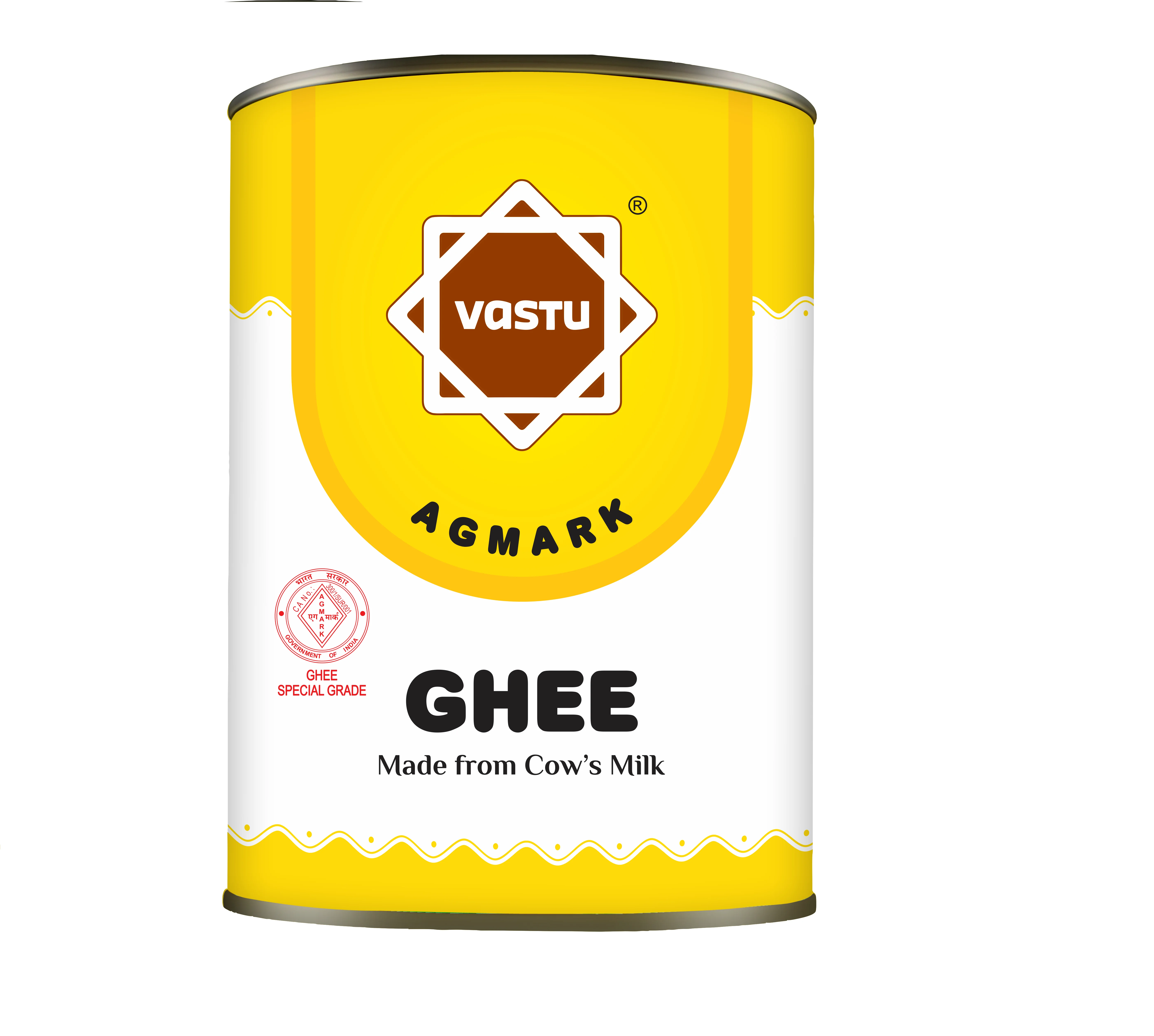 Vastu Premium 5 Ltr Cow Ghee Tin/clarified Butter - Buy Best Seller For
