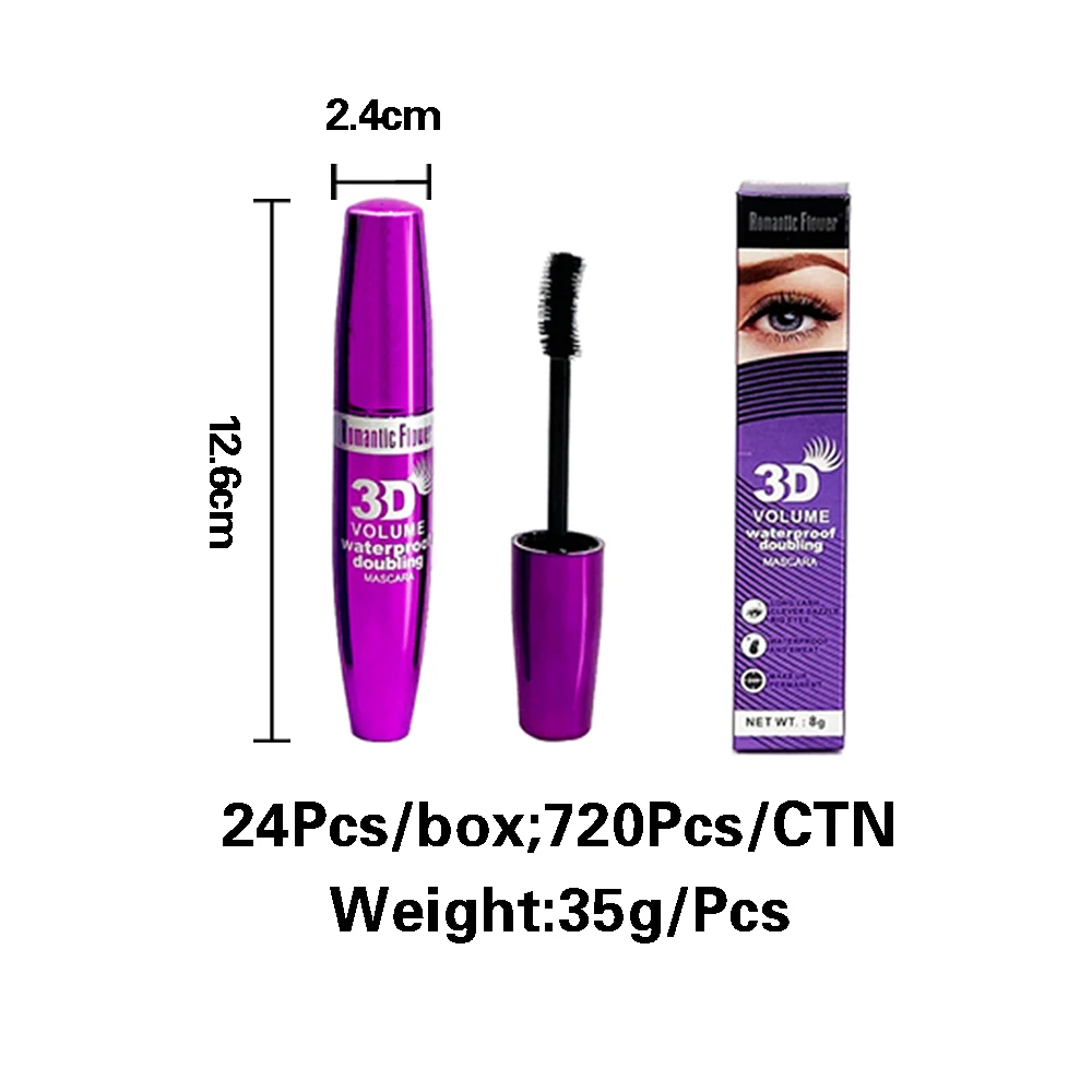 Customized Private Label Waterproof Super Lasting 4d Mascara Buy Long