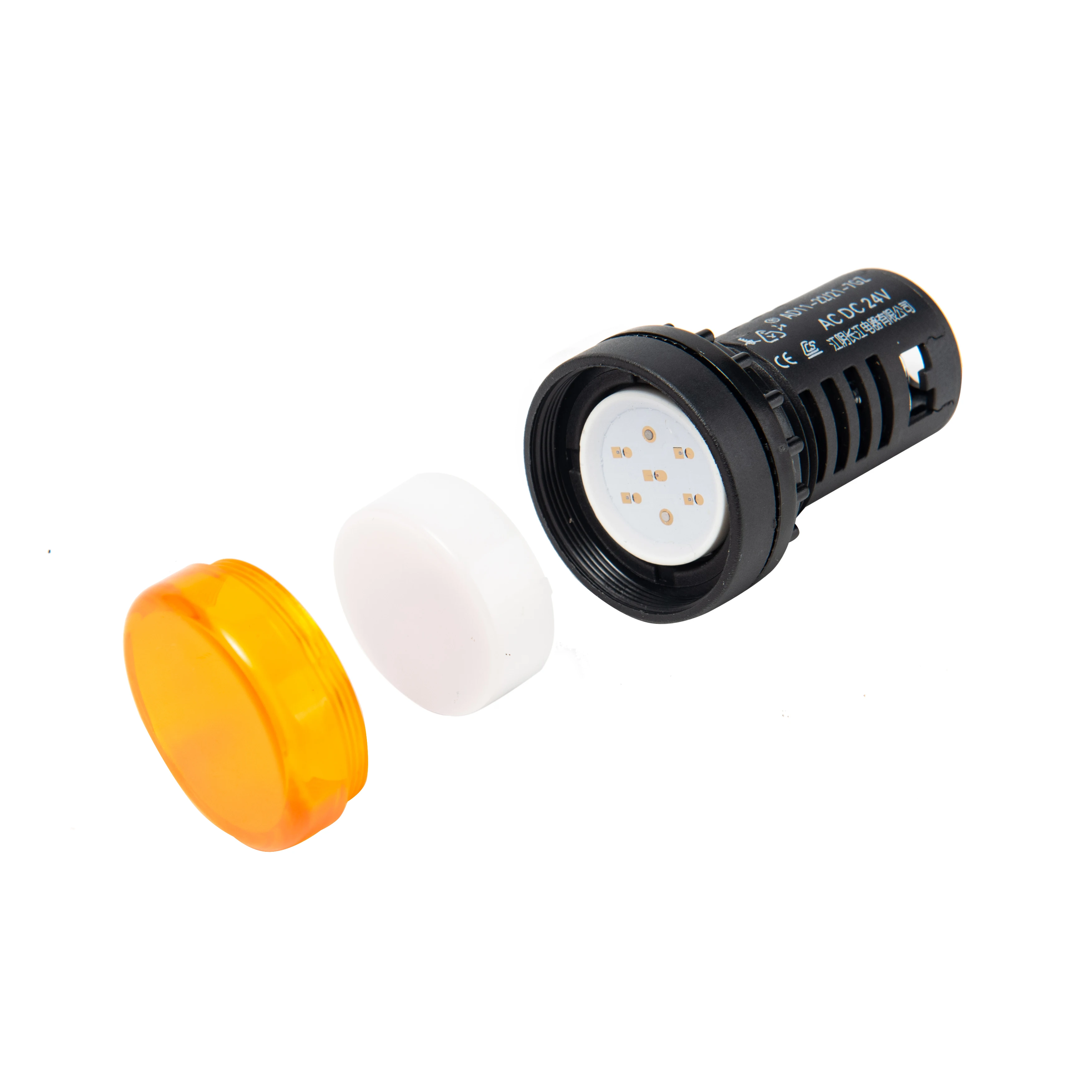 Ad11 Electric Ac/dc 220v Waterproof Led Signal 22mm Indicator Lamp ...