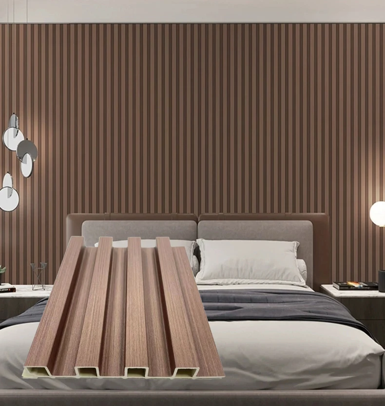 Mexico WPC Cladding Fluted Wall Panel