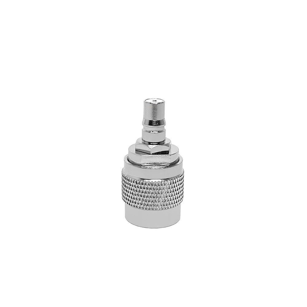 Factory Directly Tnc Male Plug to Qma Female Jack Brass Rf Coaxial Coax (rf) Connector Adaptor Adapter in Stock