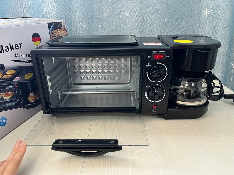 Ln Stock 3 em 1 Food Three One Makers Foshan 5 4 3 em 1 3 em Máquina de café da manhã