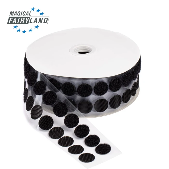 Jiehuan Sticky Back Hook And Loop Dots With Waterproof Sticky Glue