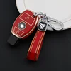 Cache bouton 2 pièces + Porte-clés TPU - Rouge