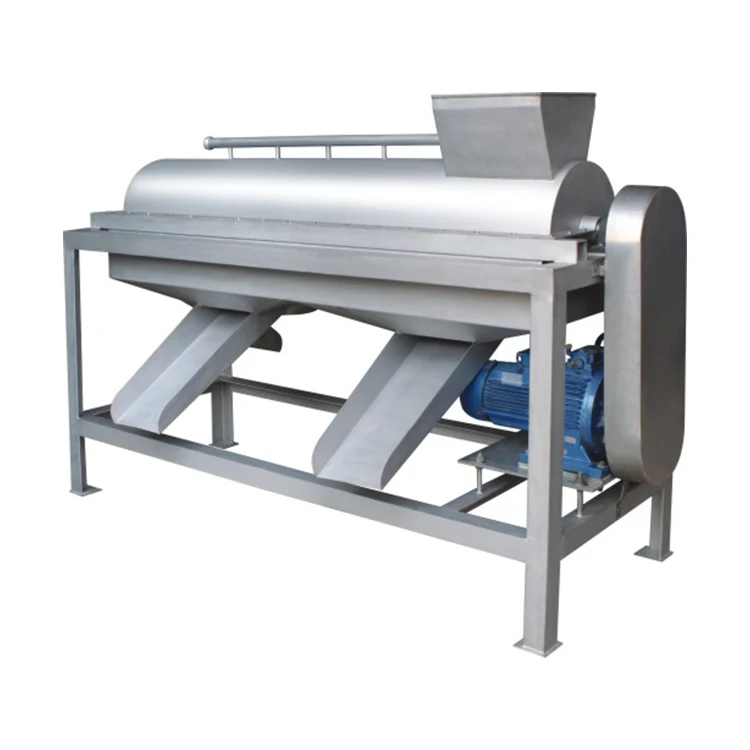 Multifunctional cold pitting machine for separating the lumpy pulp of nuclear fruits and vegetables