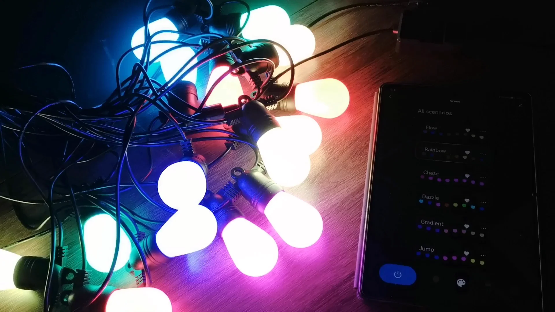 400lm Rgbw White Light Alexa Google Assistant Smart Voice Control