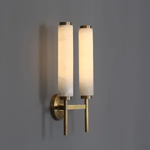 Bronze Lamp Hardware Minimalist Wall Light for Bedroom Living Room American Style Simple Nordic Retro Bar Lamp