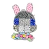 Estilo conejito de Pascua gris